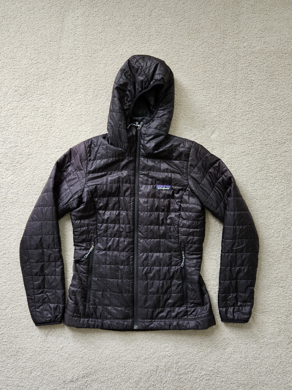 Patagonia Women's Hooded Nano Puff Jacket - Black, Size XS